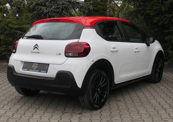 Citroen C3 cena 46900 przebieg: 88000, rok produkcji 2017 z Więcbork małe 352